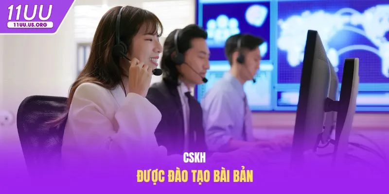 CSKH được đào tạo bài bản